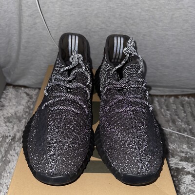 Yeezy 350 V2 Reflective Black Size 12 - Brand New - Box Never Opened!