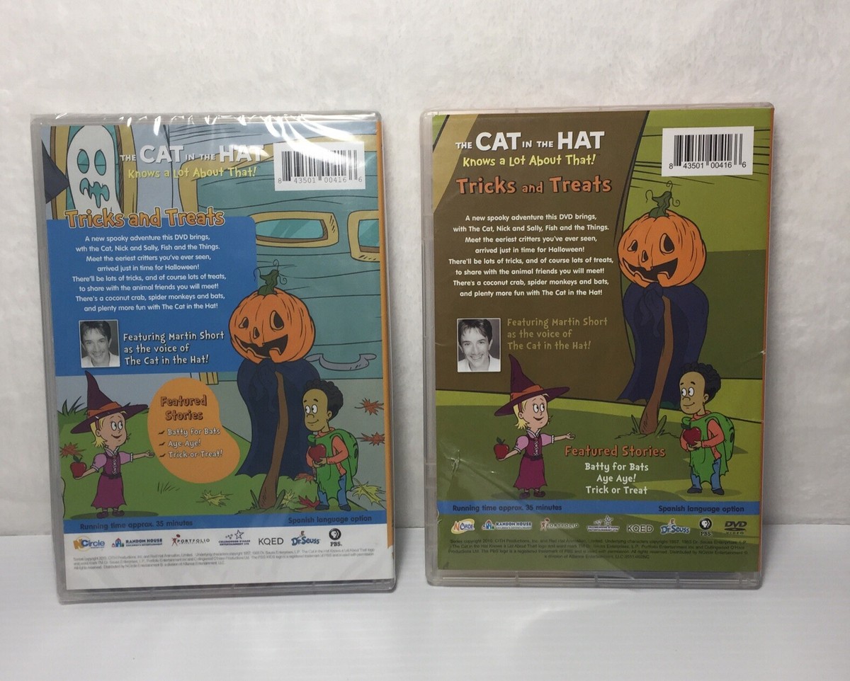 The Cat in the Hat Knows a Lot About That! Tricks and Treats DVD