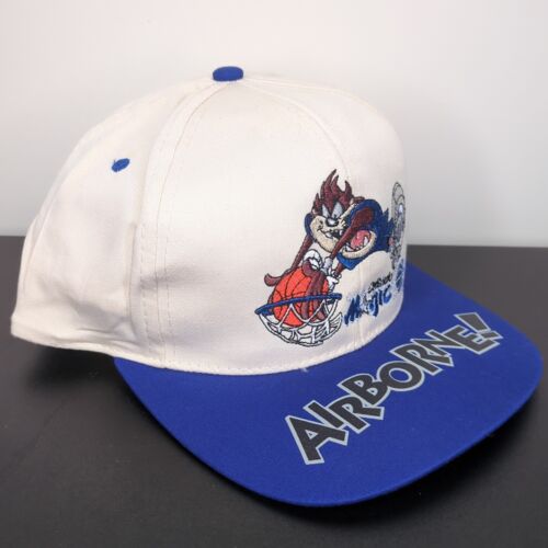 Orlando Magic Taz Airborne! Kids Snapback Hat (NBA, Basketball, 1995, Vintage) - Picture 3 of 18