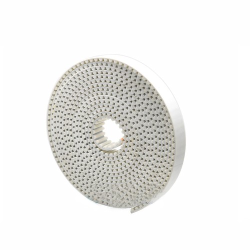 Open Timing Belt White Polyurethane With Steel Wire Width 6/10/15/20/25/30/40mm - Picture 5 of 5