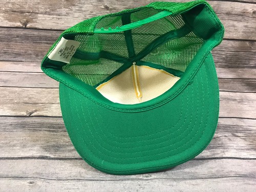 Vintage Las Vegas Nevada Green Mens Trucker Hat Rare Snapback Cap - Picture 5 of 10