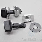 Set of 2 Cover Bumper Towbar Clips For Audi A1 A3 Q5 Q7 VW Golf
