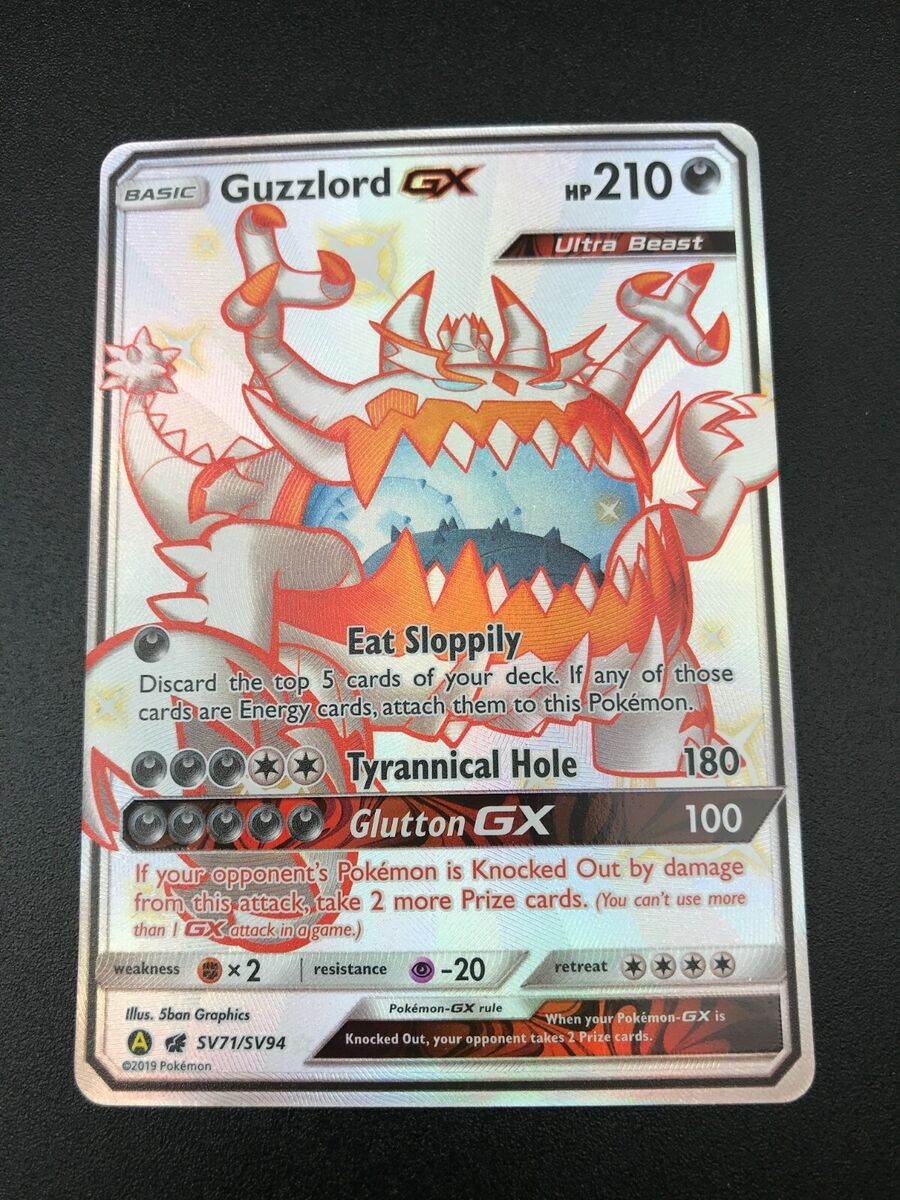 Mavin  Guzzlord Gx Shiny JAPANESE - Ultra Shiny 232/150 Carta