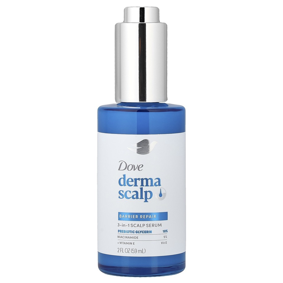 Derma Scalp, Barrier Repair, 3-in-1 Scalp Serum, 2 fl oz (59 ml)