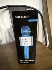 KIDWILL Wireless Bluetooth Karaoke Microphone for Kids, 5-in-1 Portable Handheld