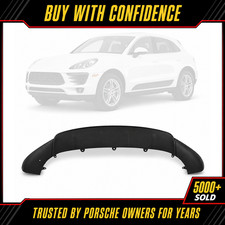 Porsche Macan 15-18 Front Bumper Lower Valance Spoiler 95b807061k1e0 Porsche Macan 15-18 Front Bumper Lower Valance Spoiler 95b807061k1e0