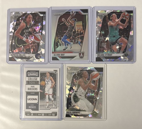 2025 WNBA All-Star 25 Card Lot. Clark, Bueckers, Boston, Wilson, Collier - Picture 2 of 6