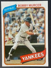 1980 Topps BOBBY MURCER # 365 -Yankees- NM-MT