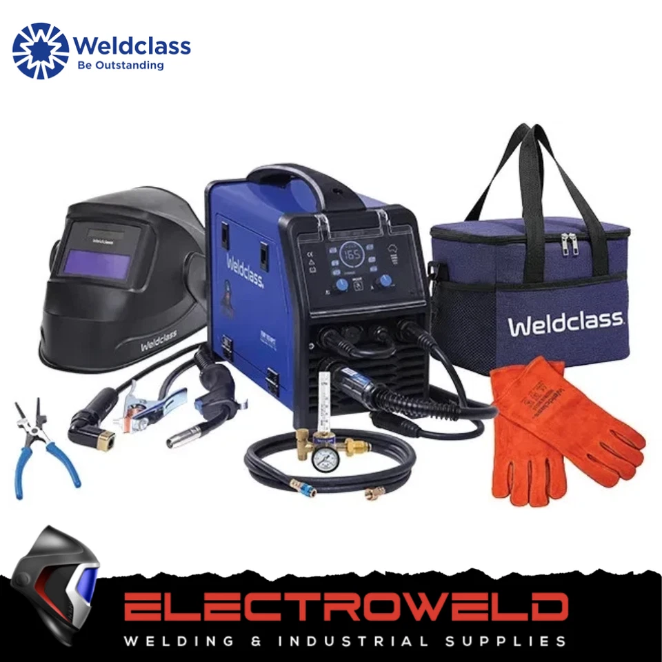 WELDCLASS FURY 165 MPST Pulse Mig/Tig/Stick – Multi Process Welding Machine - Bild 1 von 1