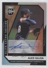 2021 Panini Elite Extra Edition Signatures Alex Ulloa #117 Auto z4k