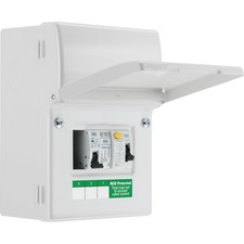 Sync Energy EV Charger Consumer Unit with 40A 30mA Type A RCD, Type 2 SPD & 40A 