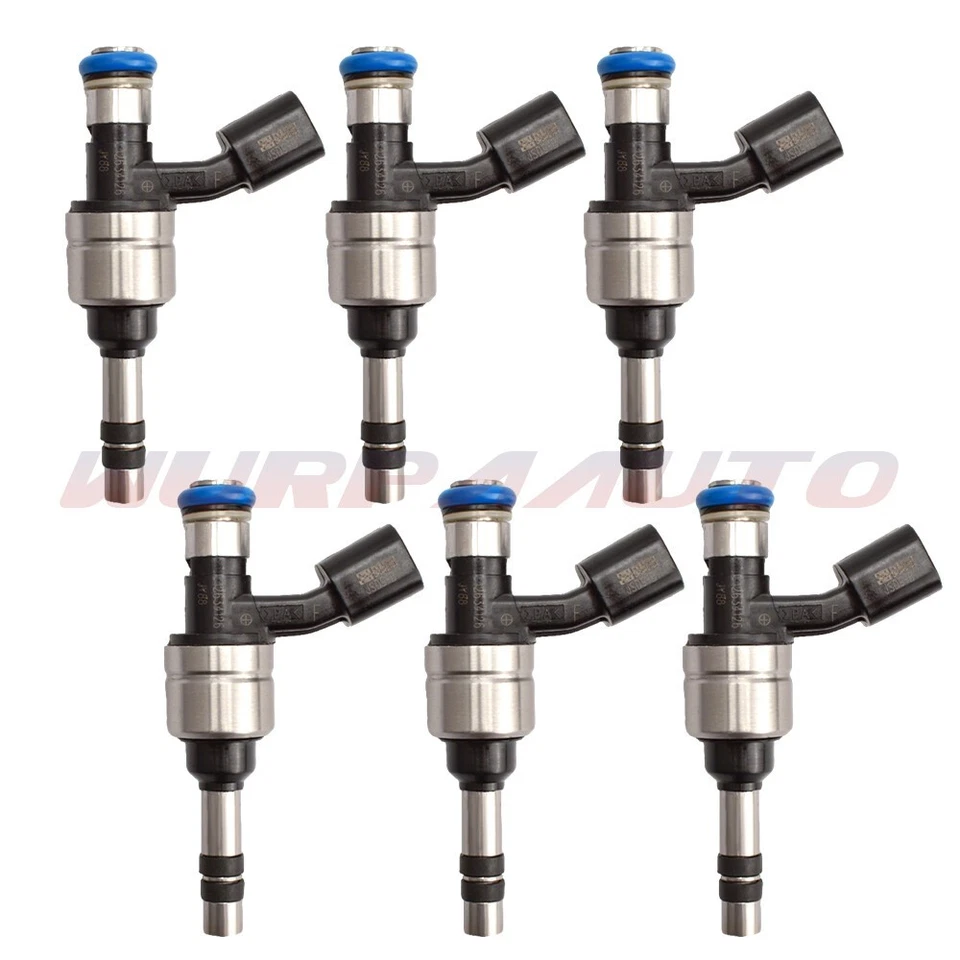 6件装燃油喷射器适用于凯迪拉克雪佛兰吉姆西别克2012-2017 3.6L V6 12634126 — 第 2/4 张图片