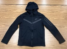 Nike Kids Sportswear Fleece Full-Zip Hoodie Black M CU9223-010