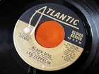 Led Zeppelin Black Dog / Misty Mountain Hop 1971 UK 7" Single