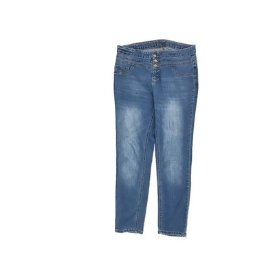 Rue21 High Waist Jegging Freedom Flex Medium Wash Blue Denim Skinny Jeans 11/12S