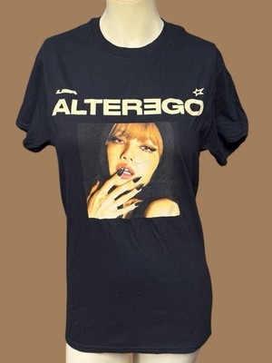 Lisa alter ego T-shirt women s size small black 100% cotton new