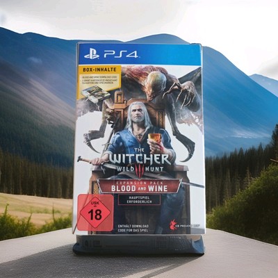 PS4 Witcher 3: Wild Hunt : Blood and Wine  Deutsch Gwent Gwint (OHNE Code) Seald