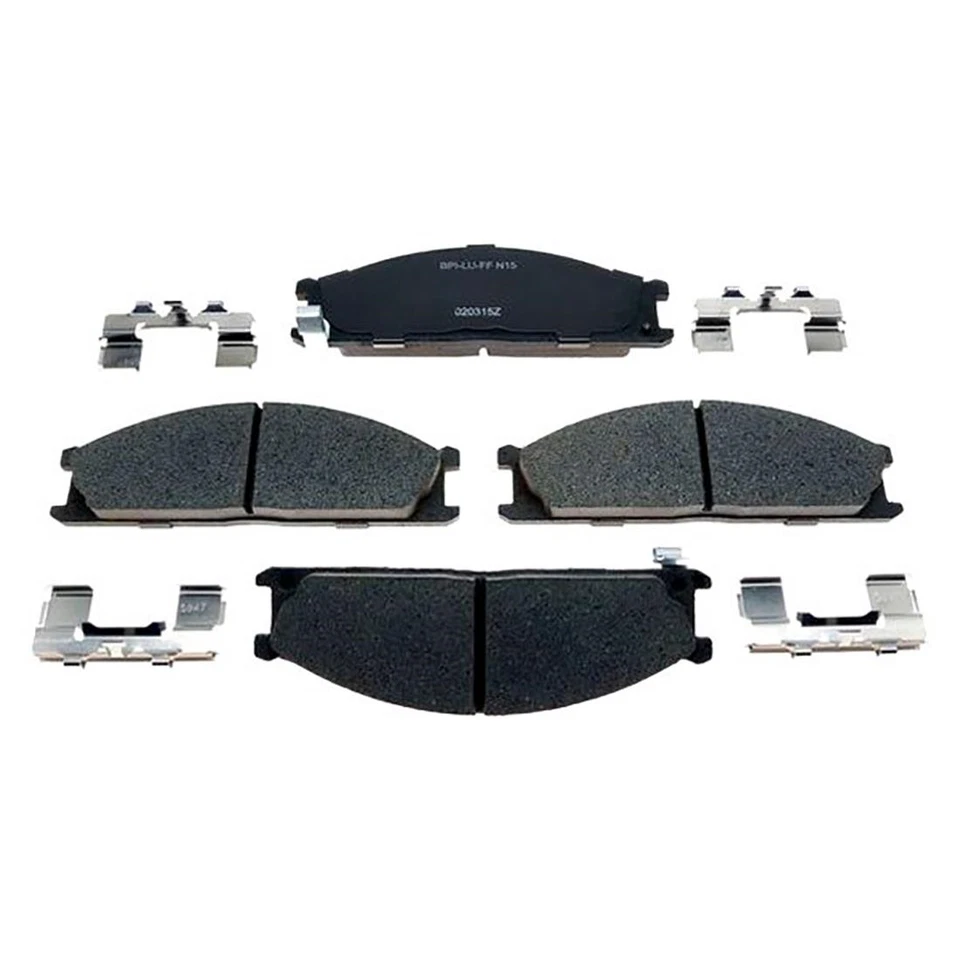 Комплект передних тормозных дисков + керамические колодки и оборудование для 1990-1994 D21 - Raybestos - Изображение 2 из 4