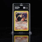 TAG 1 Dark Charizard Holo Swirl Team Rocket Unlimited 4/82