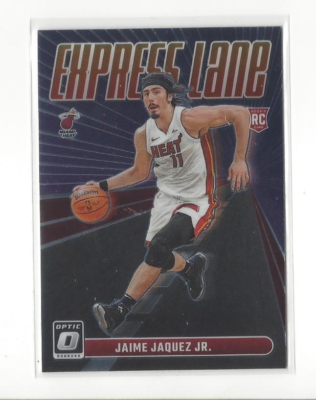 2023-24 Donruss Optic Express Lane #20 Jaime Jaquez Jr. RC Rookie Heat