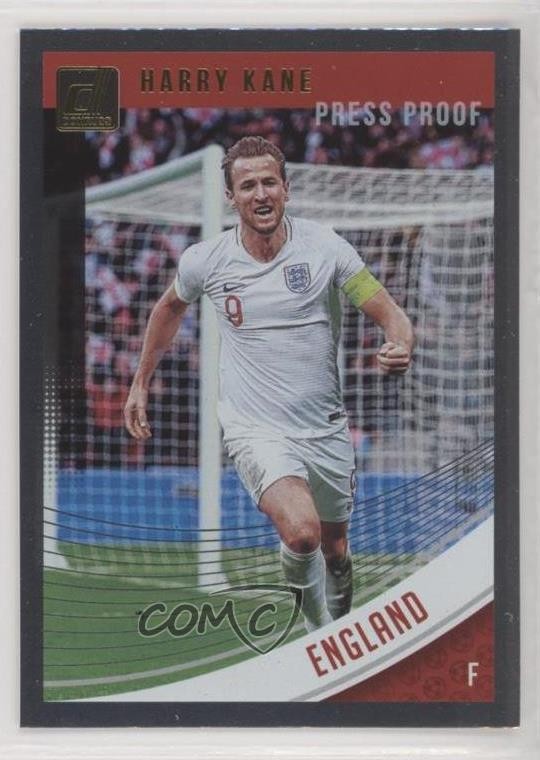 2018-19 Panini Donruss Press Proof Silver Harry Kane #123 1u6