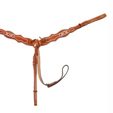 Charro Miel Pechera Pintada Breastcollar Charreria