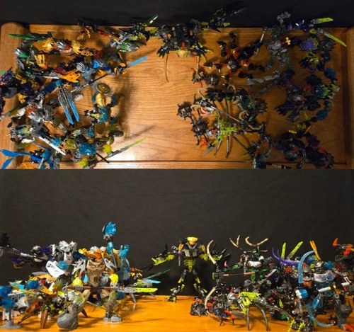 LEGO bionicle 2016- 22 sets sold together, pre built, retired items, collectible