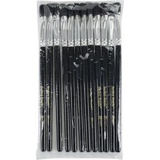Ranger Perfect Pearls Brushes 12/Pkg Flat Cosmetic