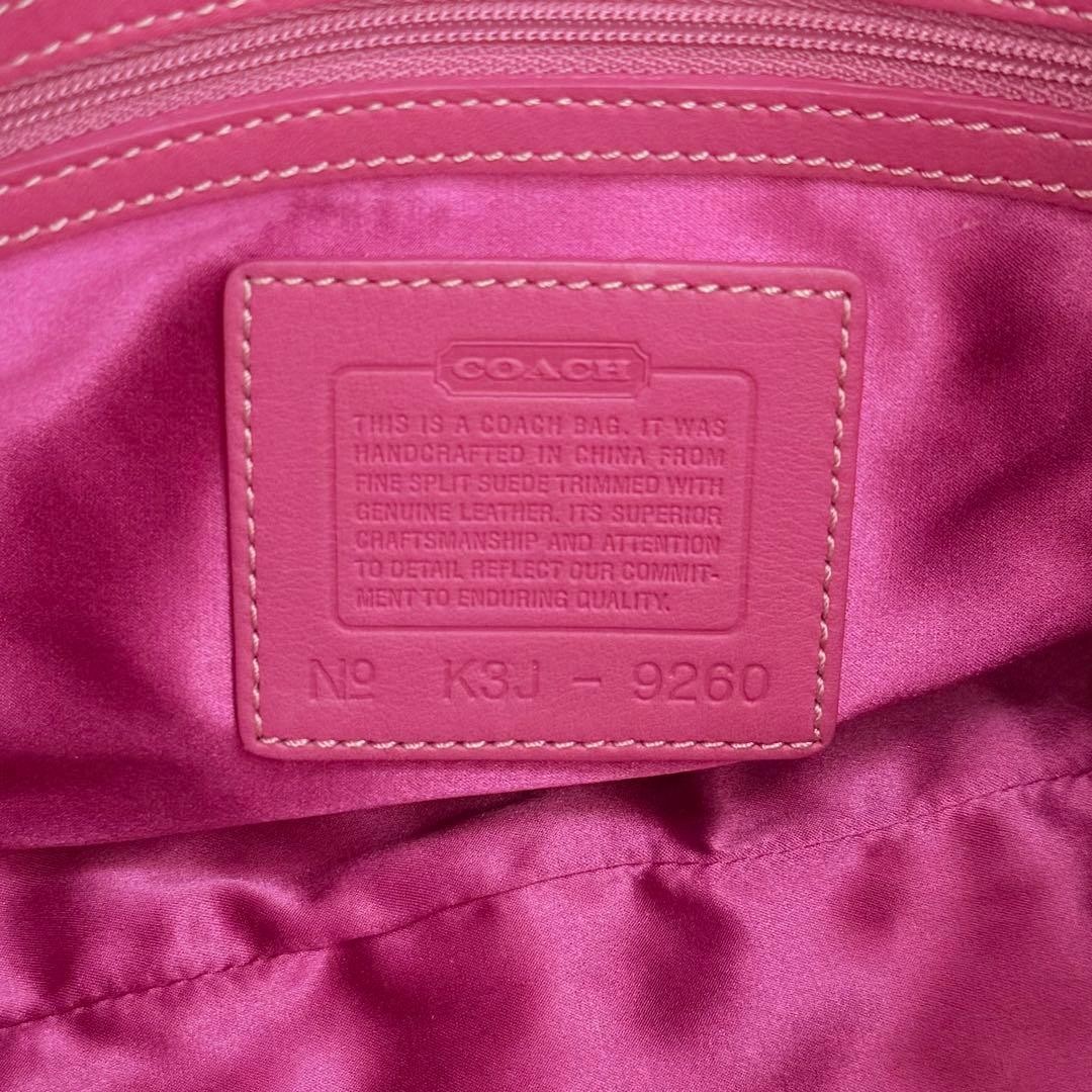 COACH Patchwork Poppy Shoulder Bag Patchwork Pink… - image 11