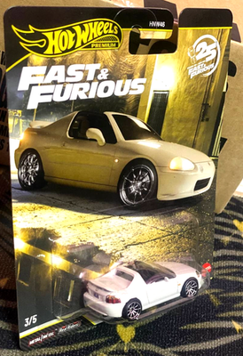 INHAND 2025 Hot Wheels Premium Fast Furious 25th ' 1994 Honda Del