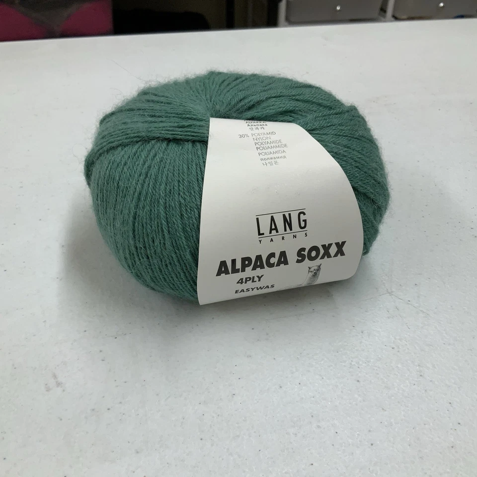 Lang Yarns Alpaca Soxx 4ply Easywas - Image 3 of 4