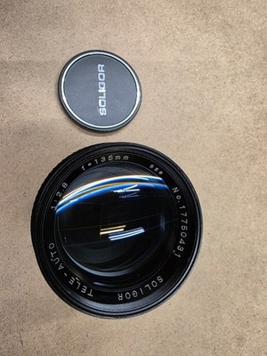 soligor 135mm f2.8 in perfect collector's condition!