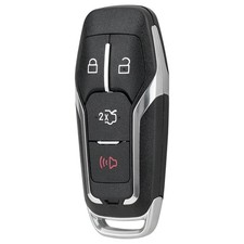 Key Fob Cover Shell Case Replacement 4 Buttons Remote Control Shell...