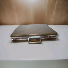 Vintage Slim 3” Samsonite Brown Briefcase Hardshell Attache Case *No Key*