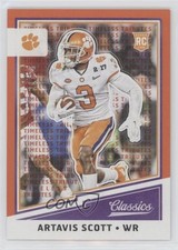 2017 Panini Classics Rookies Timeless Tributes Orange 11/25 Artavis Scott ni4