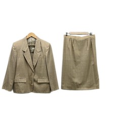 DAKS Beige Light Brown Women's Skirt Suit