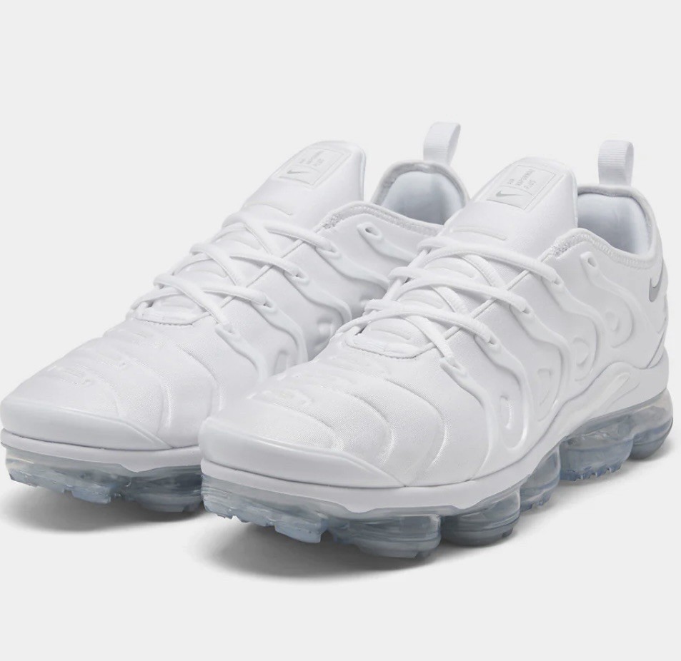 Size 8.5 - Nike Air VaporMax Plus White for sale online | eBay display picture 1