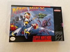 Authentic Nintendo SNES Mega Man X , BOX and ...