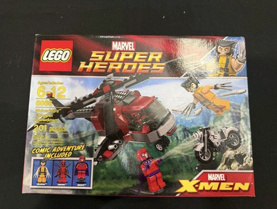 LEGO Marvel Super Heroes X-Men 6866 Wolverine's Chopper Showdown 201pcs + Comic