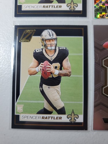 Spencer Rattler Rookie Lot (4) 🔥🏈⚜️ New Orleans Saints, Prizm Airborne, Mosaic - Picture 4 of 5