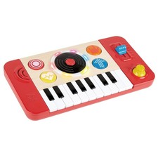 Hape: DJ Mix Spin Studio - Lights Sounds Music Toy, 18 Key Keyboard, 1