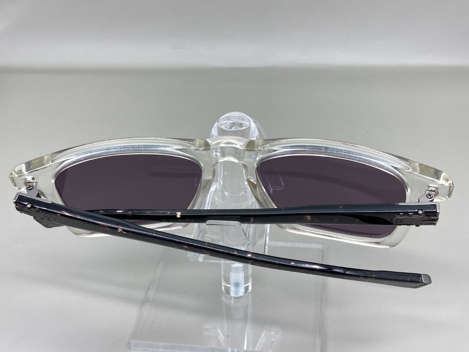 John Varvatos Sunglasses V779 Crystal Square Clea… - image 13