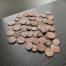 Lotto 50 monete bizantine tardo romane (IV-V secolo d.C.) #A884