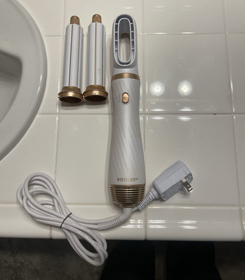 Air blow drying curler