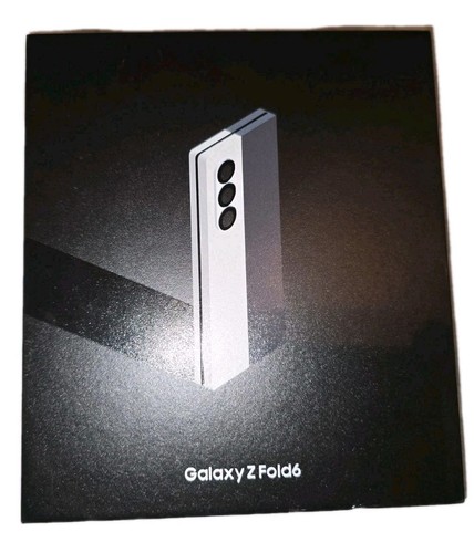 Samsung Galaxy Z Fold 6 noir fabriqué 512 Go *boîte vide* sans accessoires - Photo 2 sur 3