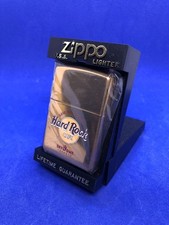Briquet à huile Zippo Hard Rock Cafe Skydome Toronto Gold Vintage 1998