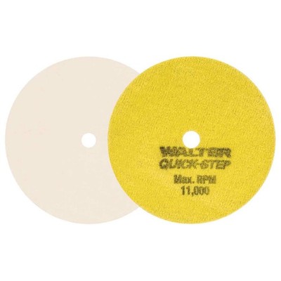 Walter 07T450 4-1/2'' Quick-Step Felt Disc High Density Heavy Duty Polishing 5 pk