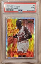 (Last time posting) 1996 Michael Jordan Season's Best En Fuego PSA 9