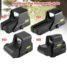 551/552/553/558 Holographic Red & Green Dot Sight Scope Fits 20mm Rail