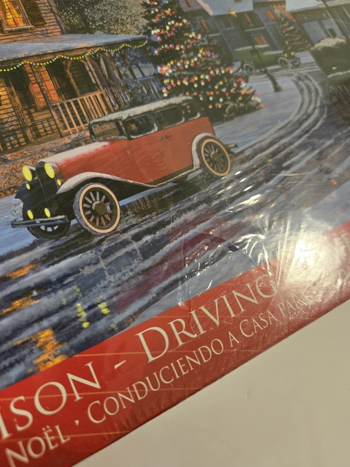 Rompecabezas de 1000 piezas Eurographics Dominic Davison conduciendo a casa para Navidad NUEVO Foto 3 de 4